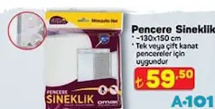 PENCERE SİNEKLİK 130X150 CM indirimli fiyat PENCERE SİNEKLİK 130X150 CM fiyat ve kampanya bilgisi
